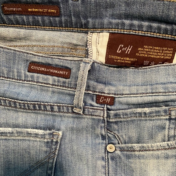 Citizens Of Humanity Blue Skinny Jeans - Picture 8 of 10